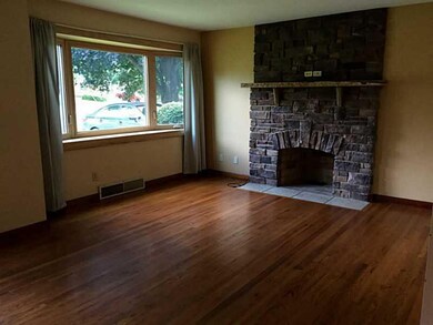 Living Room. Stunning stone fireplace built 2007!