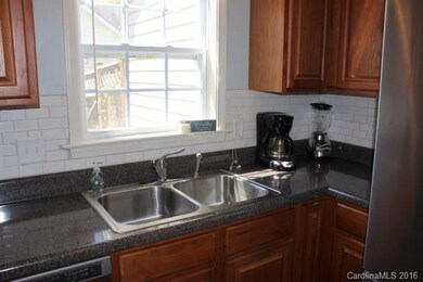 Subway tile and gleaming counters