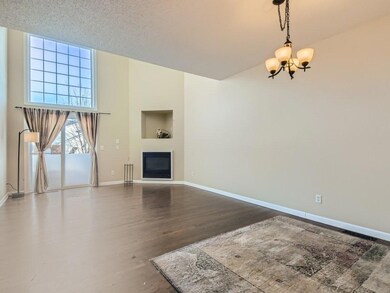 There is an informal dining space for your kitchen table, a gas fireplace and a great deck for your grill!