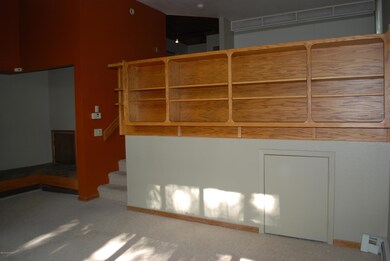 Living Room with Built-Ins