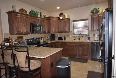 Beautiful kitchen with granite counter tops