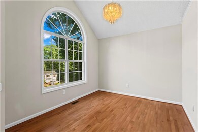 Dining room off of the kitchen