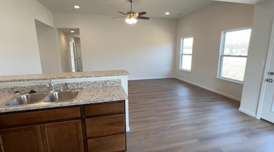 Kitchen into Living