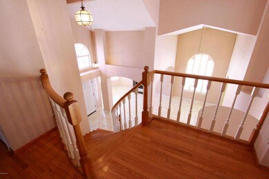Upstairs Landing with Wood Galore
