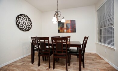 Enjoy the relaxing atmosphere in this open dining