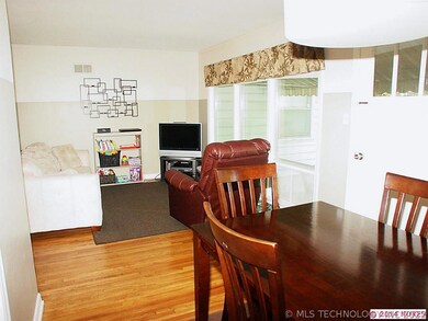 Dining open to family room