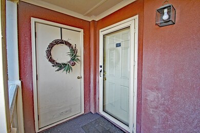 front door to right