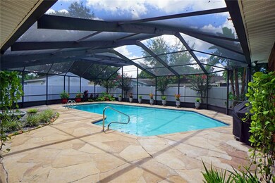 Pool and screened lanai
