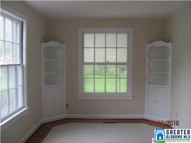 Dining Room has built-in cabinets