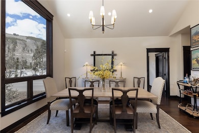 Entertaining is easy with the full sized dining ro