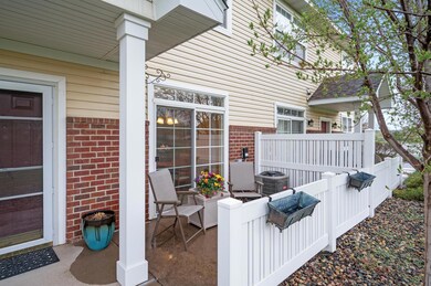 Lovely private patio to enjoy warm summer evenings