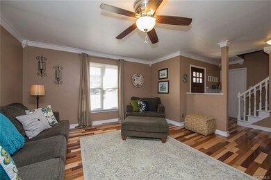 Family room is open to the entryway