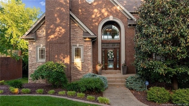 Stone Accent, All Brick Home