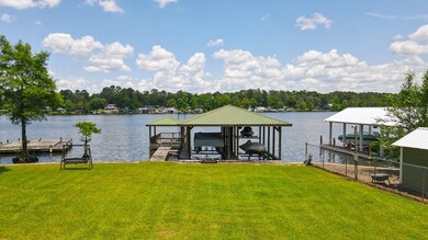 Open deck, covered deck & boathouse