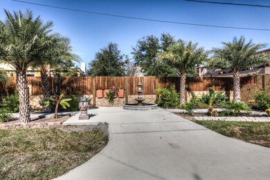 Front of complex. Lush landscaping.Temporary guest