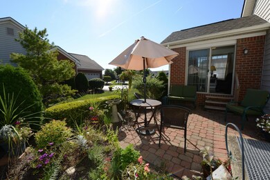Flowers around the patio!