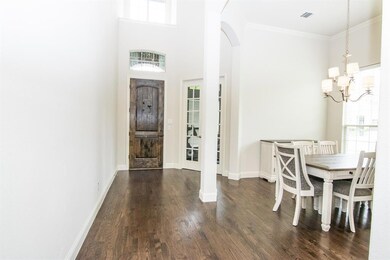 Entry way to the office and formal dining room