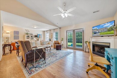 Open-plan living area