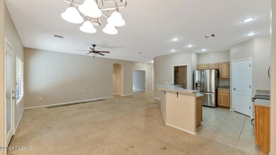 DINING AREA AND GREAT ROOM