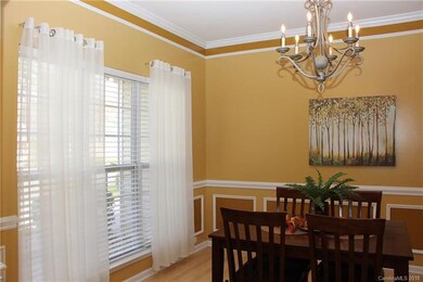 Formal dining area
