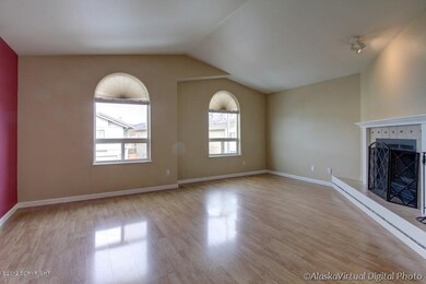 Family room with Firplace