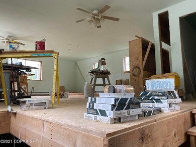 unfinished living area