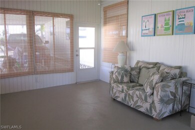 Lanai toward carport.