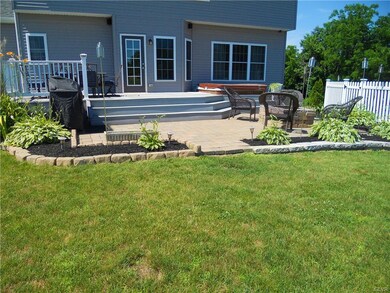 Paver Patio, and a Trex Deck for dining
