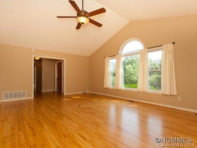 Gleaming hardwood floors