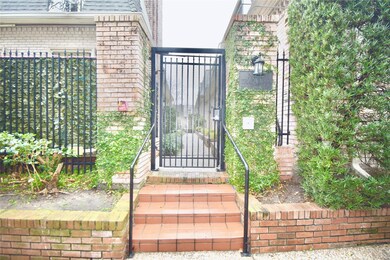 Gated Entrance to the unit