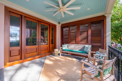 Covered Bluestone Front Porch