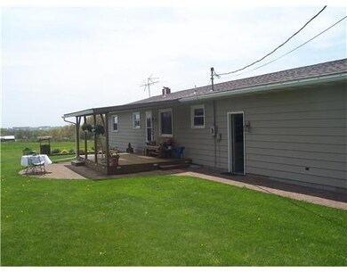 Exterior Back. Private Rear Patio