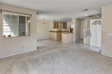 Open and bright living and dining area