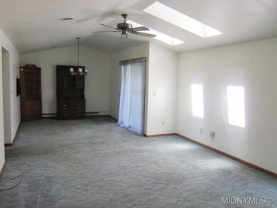 Living room & dining room