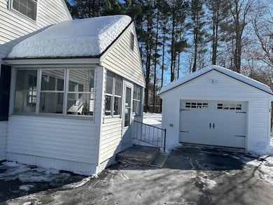 Garage with electricity & new door!