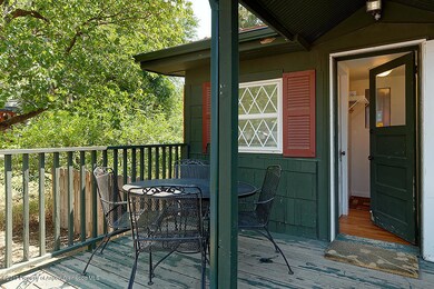 Rear porch