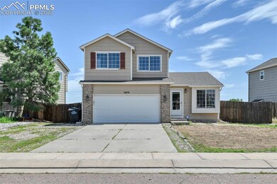 Before: former exterior paint
