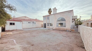 View of back of property