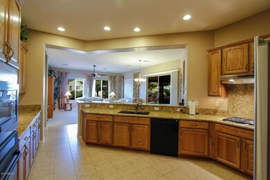 Family Room and Eating Area from Kitchen