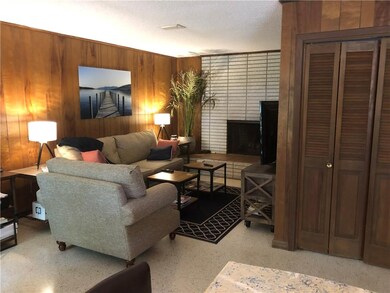 Living area on 1 bedroom apt side