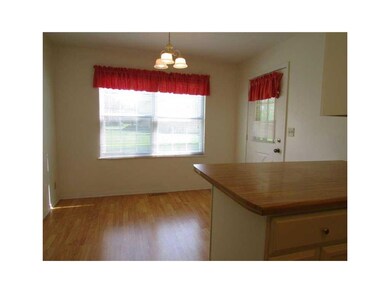 Dining Area. Dining area in the kitchen with walk 