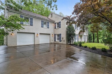Front Exterior. Classic Brick Colonial style home