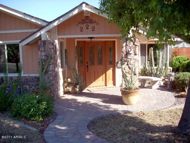 Inviting Front Entrance