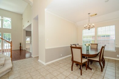 Spacious dining room with plenty of natural light!