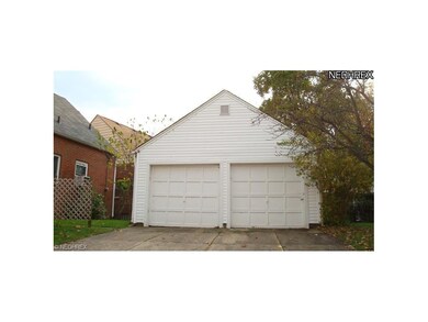 2 Car Detached Garage