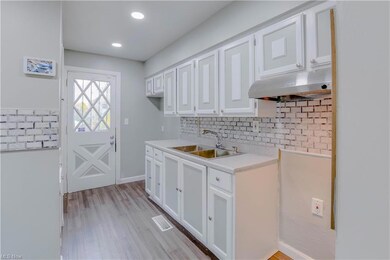 Completely Updated Kitchen with LVT Flooring, Rece
