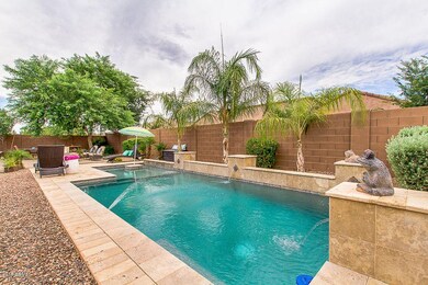 Sparkling Pebble-Tec pool.