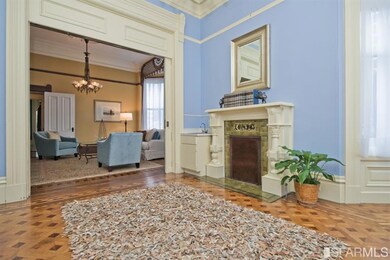 Looking through to the second parlor.