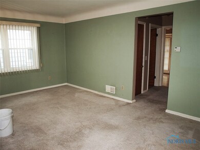 Living room with newer carpet