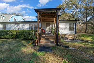 Front door of mobile home
